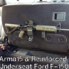 Ford Truck AR15 Mount, AR15 secure truck mount system in Ford Super Duty with ARmA15 kit