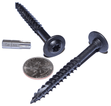 Wall mount hardware kit for ARmA15 — includes 2 lag bolts and Torx bit driver for secure wall stud installation