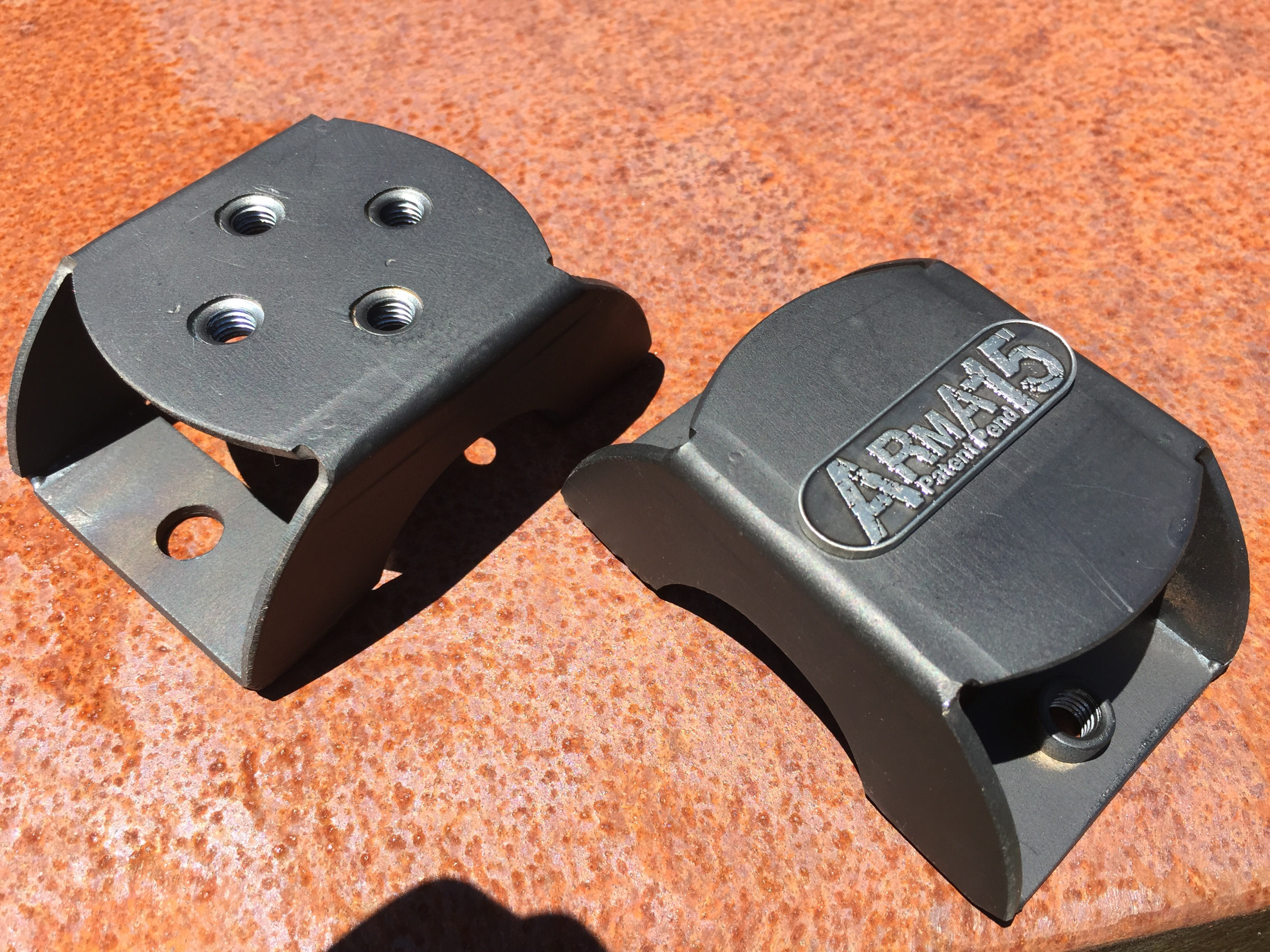 Jeep ARmA15 roll-bar mounting installation example